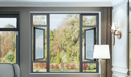 120隔熱斷橋窗紗一體平開窗 120隔熱斷橋窗紗一體平開窗