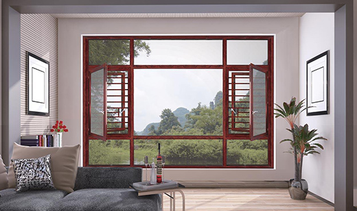 120隔熱斷橋窗紗一體平開窗 120隔熱斷橋窗紗一體平開窗